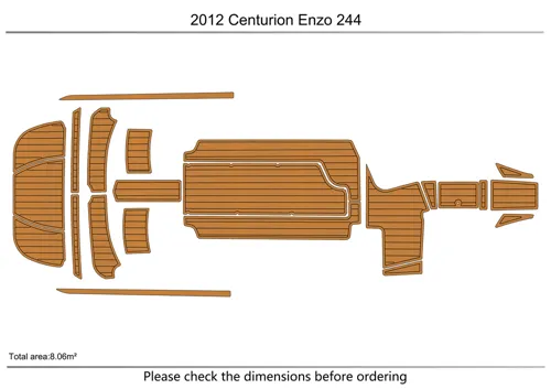 2012-2015 Centurion Enzo 244 - SIZE: 8.06