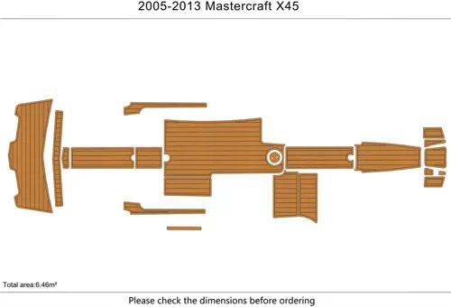 2008-13 Mastercraft X45 - SIZE: 6.46