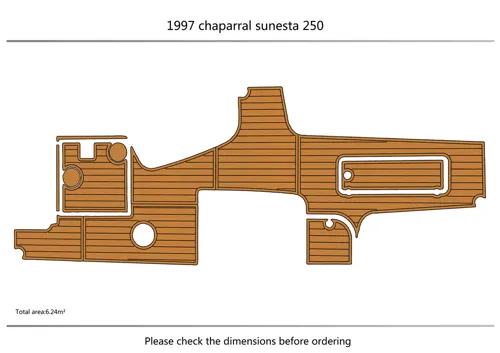 1997 Chaparral 250 Sunesta - SIZE: 6.24