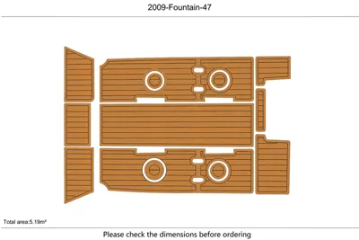 2002-14 Fountain 47 - SIZE: 5.19