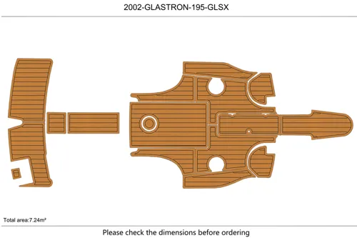 2002-13 Glastron 195 GLSX - SIZE: 7.24