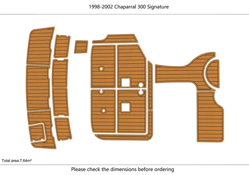 1998-2002 Chaparral 300 Signature - SIZE: 7.64