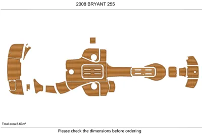 2008 Bryant 255 - SIZE: 8.63