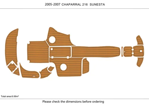 2005-2007 Chaparral 216 Sunesta - SIZE: 6.06