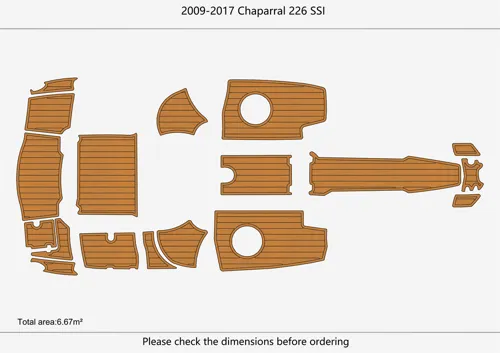 2009-2017 Chaparral 226 Ssi - SIZE: 6.67