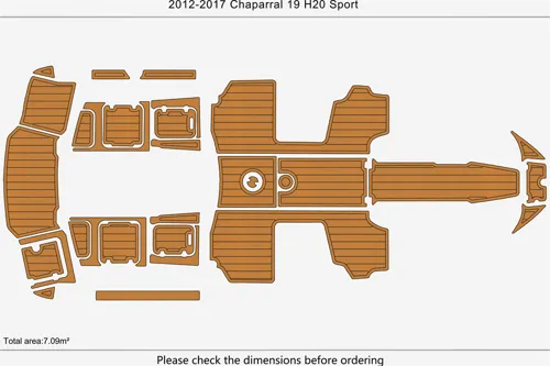 2012-2017 Chaparral 19 H20 Sport - SIZE: 7.09