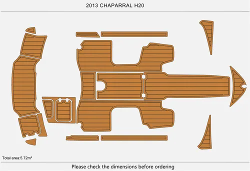 2012-2019 Chaparral 19 H20 Ski & Fish - SIZE: 5.72