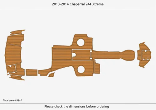2013-2014 Chaparral Xtreme 244 - SIZE: 8.52