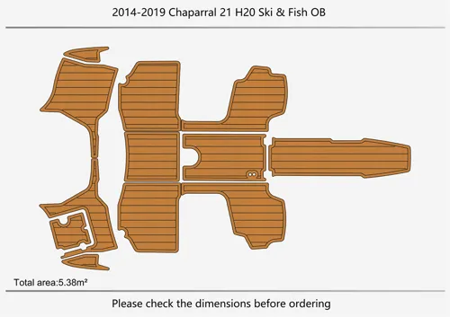 2014-2019 Chaparral 21 H2o Ski & Fish - SIZE: 5.38
