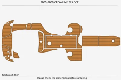 2005-09 Crownline 275 Ccr - SIZE: 6.58