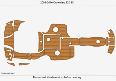 2005-10 Crownline 220 Ex - SIZE: 7.48