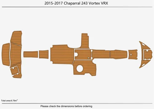2015-2017 Chaparral 243 Vortex Vrx - SIZE: 6.79
