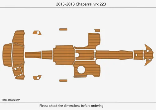 2015-2018 Chaparral Vrx 223 - SIZE: 6.9