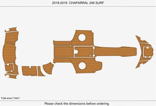 2018-2019 Chaparral 246 Surf - SIZE: 7.04