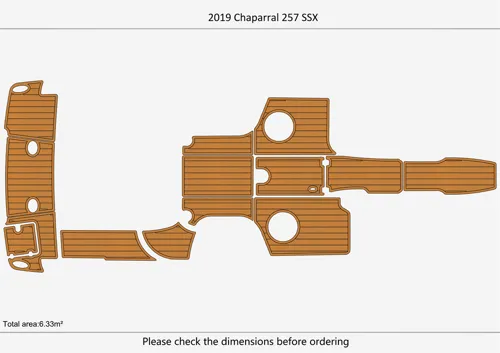 2019-2020 Chaparral 257 Ssx - SIZE: 6.33