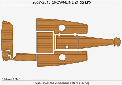 2007-13 Crownline 21 Ss Lpx - SIZE: 6.01