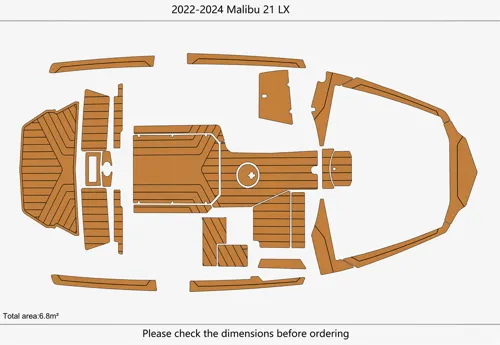 2022-24 Malibu 21 LX - SIZE: 6.8