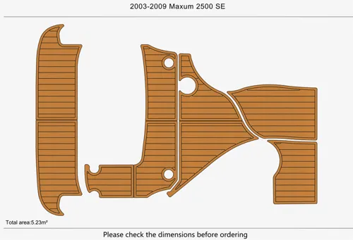 2003-09 Maxum 2500 SE - SIZE: 5.23
