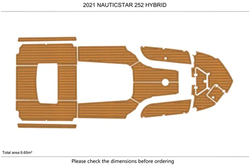 2021 Nauticstar 252 HYBRID - SIZE: 9.6
