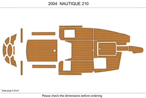 2004 Nautique 210 - SIZE: 7.51