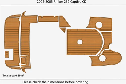 2002-05 Rinker 232 CAPTIVA CD - SIZE: 6.39