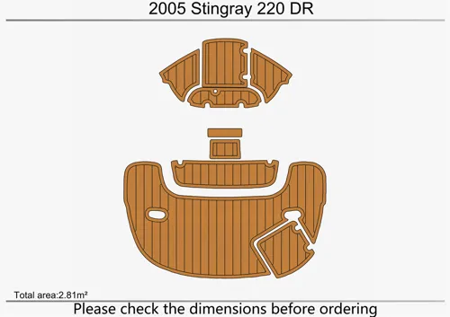 2005-11 Stingray 220 DR - SIZE: 2.81