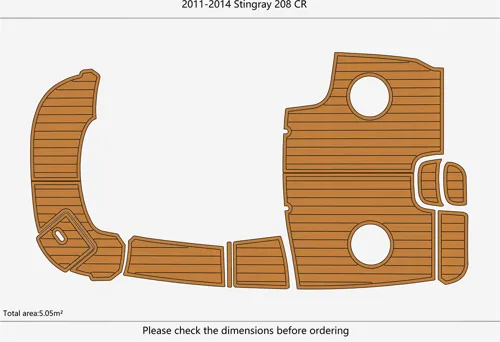 2011-14 Stingray 208 CR - SIZE: 5.05