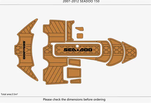 2007-12 Sea Doo 150 SPEEDSTER - SIZE: 3.5