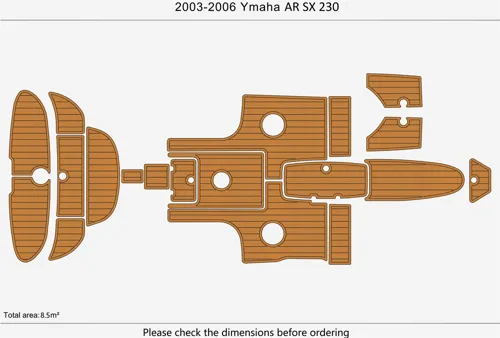 2003-06 Yamaha AR SX 230 - SIZE: 8.5