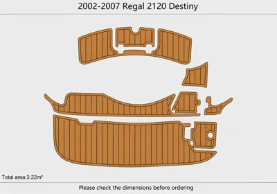 2002-07 Regal 2120 DESTINY - SIZE: 3.22