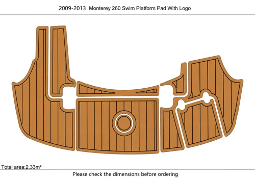 2009-13 Monterey 260 - SIZE: 2.33
