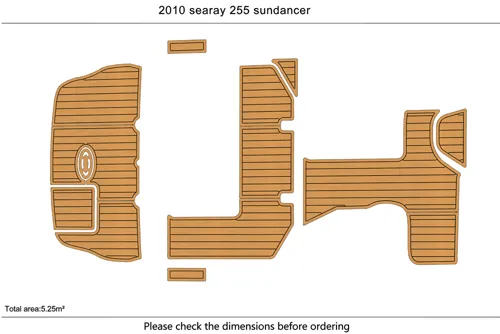 2008-13 Sea Ray 255 SUNDANCER - SIZE: 5.25