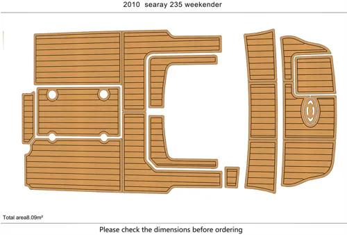 2010-11 Sea Ray 235 WEEKENDER - SIZE: 8.09