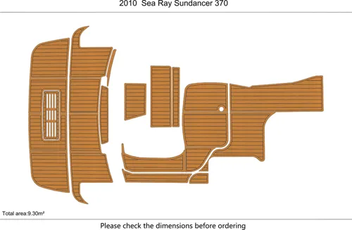 2010-14 Sea Ray 370 SUNDANCER - SIZE: 9.3