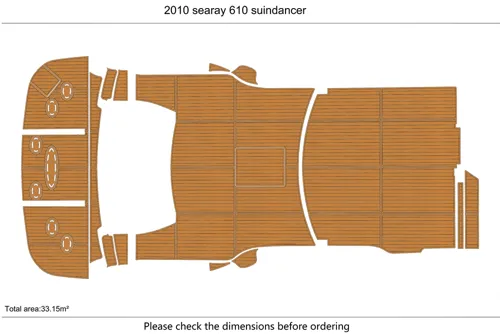 2010-15 Sea Ray 610 SUNDANCER - SIZE: 33.15
