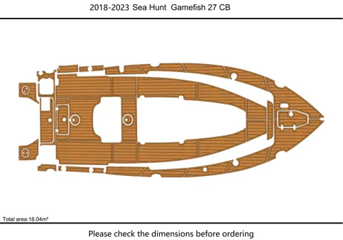 2018-23 Sea Hunt GAMEFISH 27 CB - SIZE: 18.04