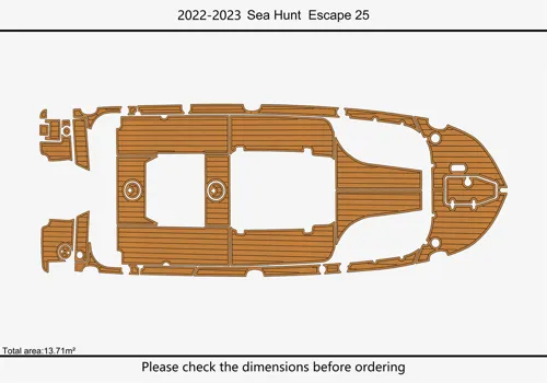 2022-23 Sea Hunt ESCAPE 25 - SIZE: 13.71