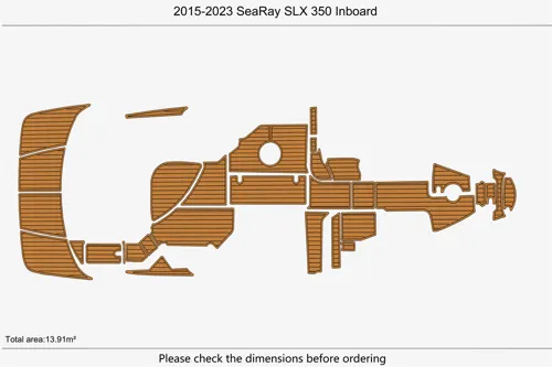 2015-23 Sea Ray SLX 350 INBOARD - SIZE: 13.91