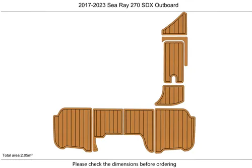 2017-23 Sea Ray 270 SDX OUTBOARD - SIZE: 2.05