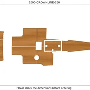 1995-03 Crownline 266 - SIZE: 9.02