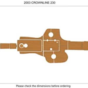 2000-04 Crownline 230 - SIZE: 8.49