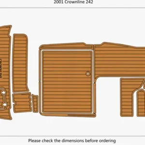 2001 Crownline 242 - SIZE: 5.9