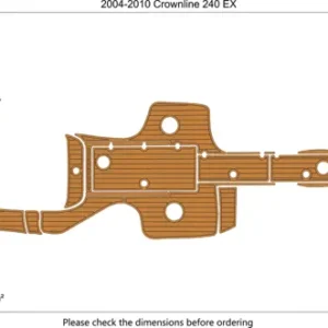 2004-10 Crownline 240 Ex - SIZE: 8.45