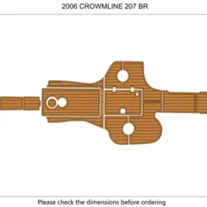 2006 Crownline 207 Br - SIZE: 8.53