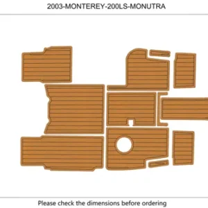 2001-04 Monterey 200LS MONTURA - SIZE: 6.24