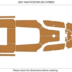 2021 Nauticstar 252 HYBRID - SIZE: 9.6