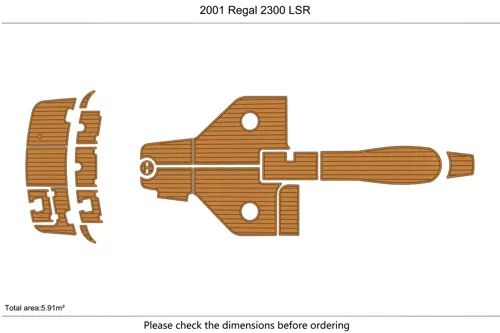 2001 Regal 2300 LSR - SIZE: 5.91