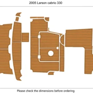 2002-10 Larson CABRIO 330 - SIZE: 7.69