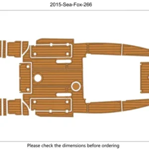 2015-20 Sea Fox 266 COMMANDER - SIZE: 9.46