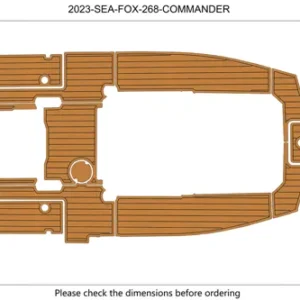 2020-24 Sea Fox 268 COMMANDER - SIZE: 8.19